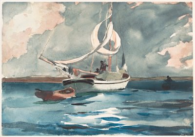 Sloop, Nassau, 1899 von Winslow Homer